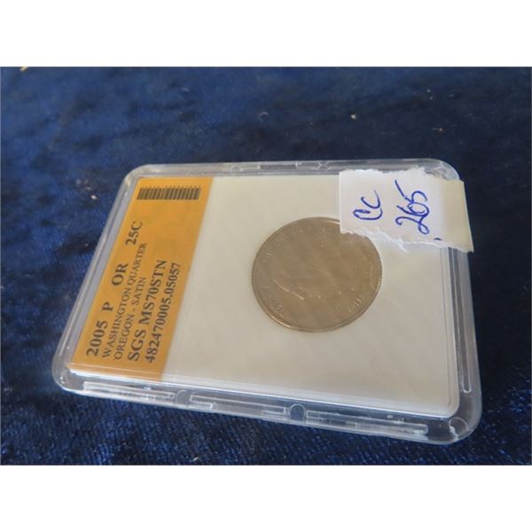 2005 25 cent Oregon Collector Coin