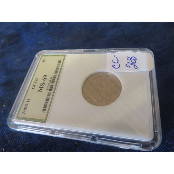 2005 5 cent Buffalo Collector Coin