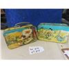 Image 3 : 2 Metal Lunch Kits Both Di BU Jitos; 1) Flintstone /Yogi Bear, 1) Bugs Bunny/ Sylvesster + Tweety
