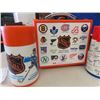 Image 2 : 3 Plastic Lunch Kits with Thermos; 1)NHL - Aladdin, 2) NHLPA 1976+1974 - Aladdin