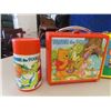 Image 2 : 3 Plastic Lunch Kits; 1) Winnie the Pooh with Thermos - Aladdin, 1) Peanuts 1950,1954, 1959,1) Snoop