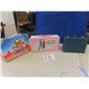 Image 1 : 3 Lunch Kits; 1) Garfield - Metal, 1) Go Downtown- Metal, 1)  ??