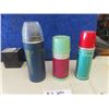 Image 2 : 3 Vintage Thermos; 1) TrueVac, 1) Universal, 1) USA