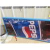 Image 2 : Pepsi Light Up Sign 14" x 53" - Works