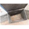 Image 5 : 6 Galvanized Lock Boxes Label Dominion of Canada 11.5" x 12" x 9"