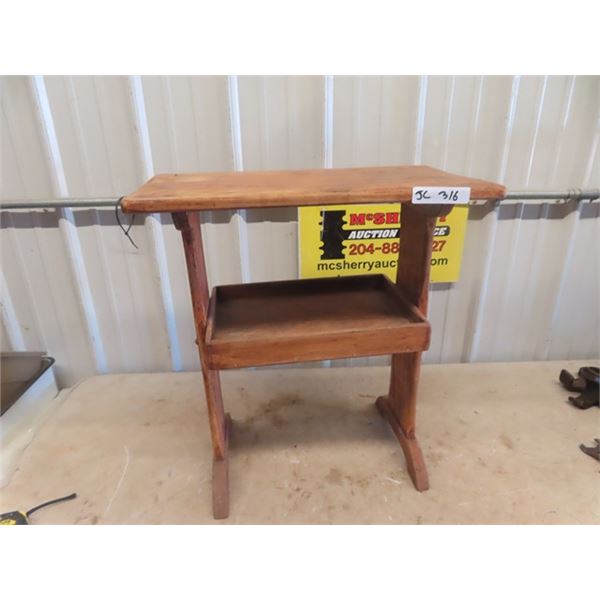 Primitive 2 Tier Stand 24" x 22" x 12"