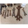 Image 4 : Old Wrenches, Wagon Wheel Wrench, Hoof Clippers, Door Knobs