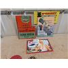Image 1 : 3 Metal Signs; 1) Vintage Insurance - but CUT, 1) Modern Hersey's 12" x 17" , 1) Modern Pepsi 12" x 