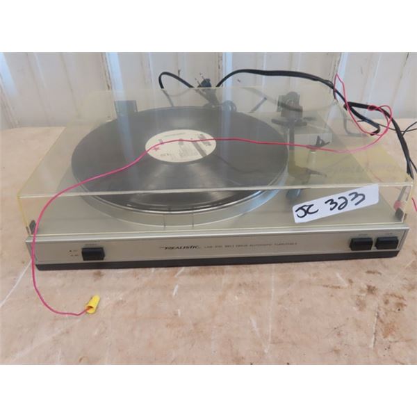 Realistic Lab 220 Realistic LAB - 210 Record Turntable