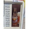 Image 4 : New Old Stock - Miller Price Menu Board with Liquor Insert & Chargeable Pricing - Light Up
