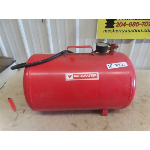 Portable Air Tank with Hose & Gauge