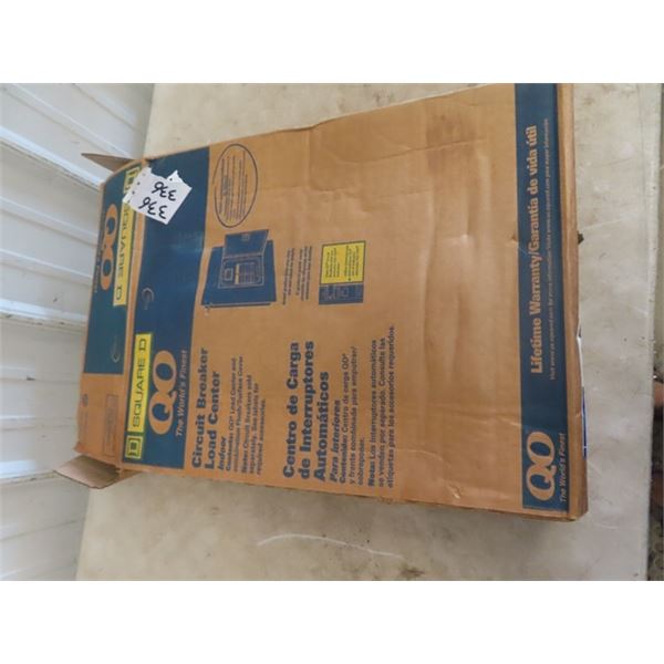 Square D New Panel Box 125 A