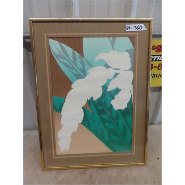 Framed Art by David Allgood - Autographed 18"x24"
