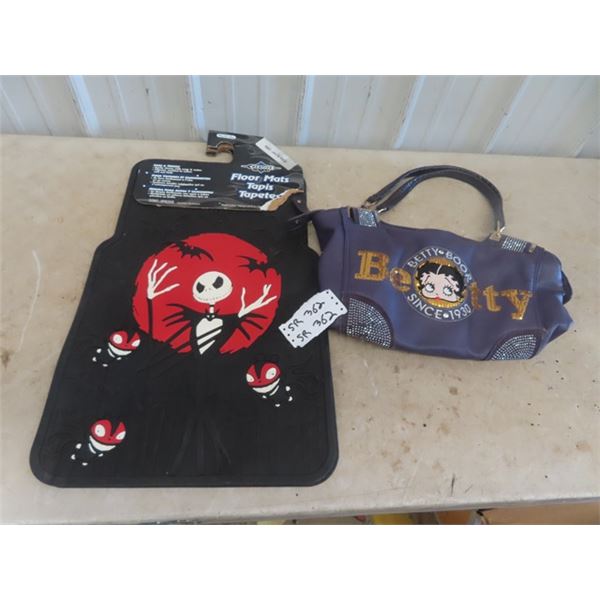 New Monster Floor Mats & Betty Boop Purse