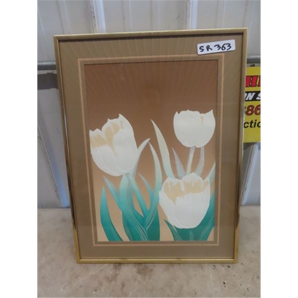 Framed Art by David Allgood- Autographed 18" x 24"