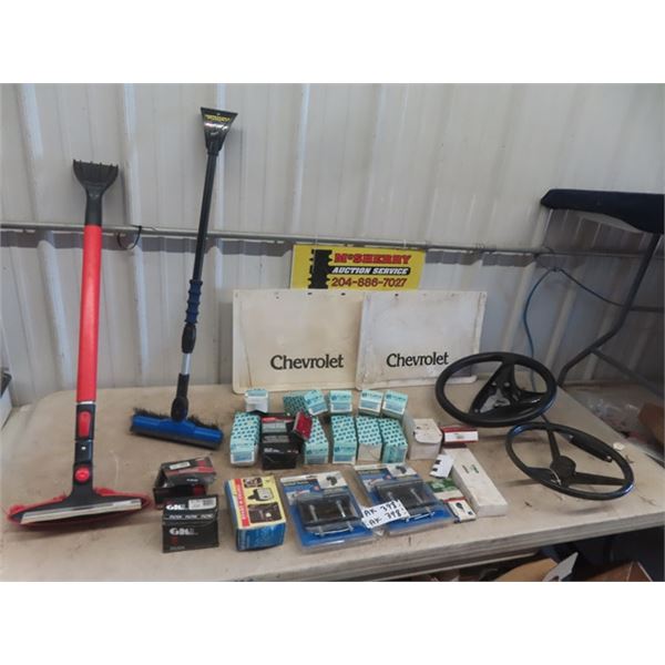 Auto Related; Reflector, Anchor Points, Filters, Fiberglass Repair, Mud Flap plus more