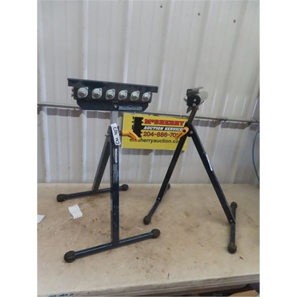 2 Mastercraft Roller Stands