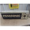 Image 4 : Panasonic Light Up Clock 11" x 37"  - seller says 1960's Era