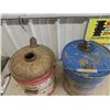Image 2 : (2) 5 Gal Oil Pails; Veedol & Esso