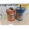 Image 3 : (2) 5 Gal Oil Pails; Veedol & Esso