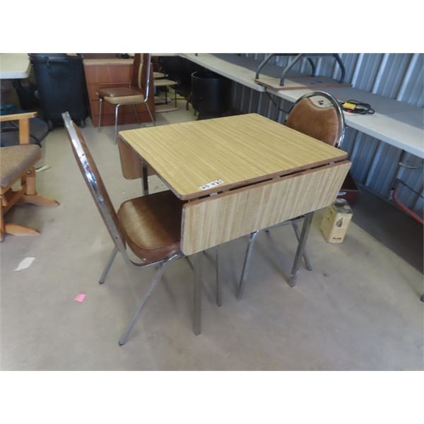 Apartment Drop Leaf Table & 2 Chairs