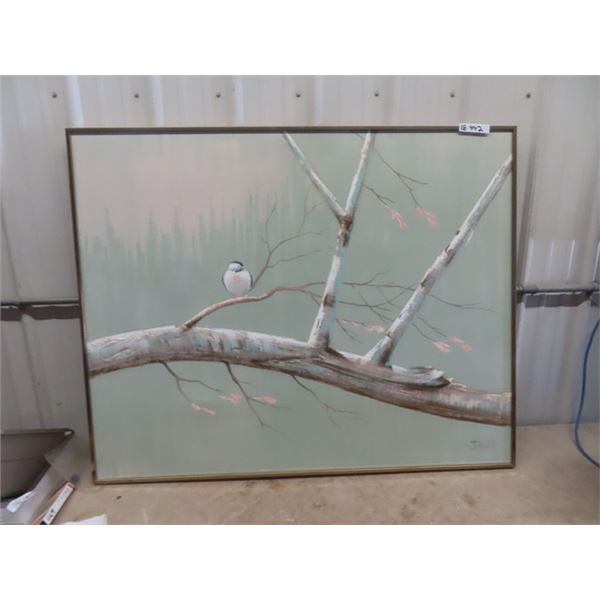 Large Painting by J Allen