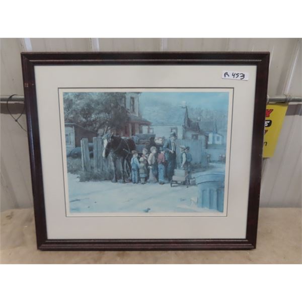 Limited Edition Print Armand Paquette Autographed 27" x 32"