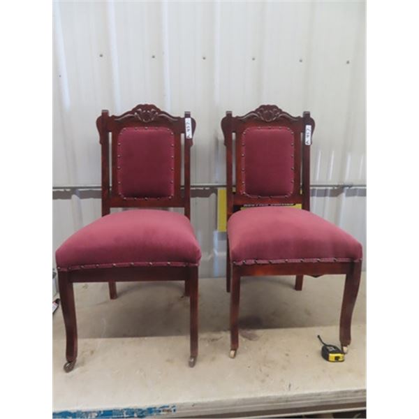 2 Matching Occaisional Chairs