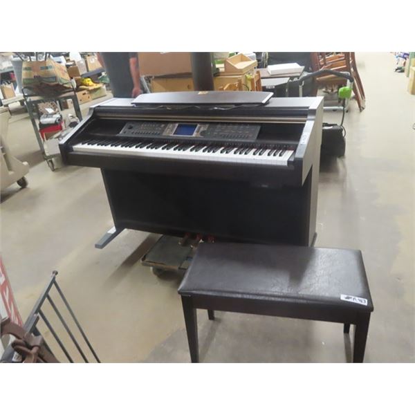 Yamaha Clavinova Electric Piano/Organ- Programmable with Base - Top of the Line