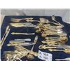 Image 3 : Royal Sealy Gold Plated Cutlery & Utensils