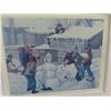 Image 2 : Limited Edition Print - Armand Paquette - Signed "Winter Project" 27" x 32"