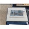 Image 5 : 4 Framed Pictures - Biggest 18" x 22"