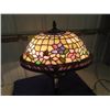 Image 2 : Table Top Lamp with Stained Glass Shade