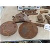 Image 3 : 2 Wood Planers, Axe Heads, Cobler Shoe Repair Wood Heater Parts