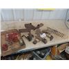 Image 1 : Axe Heads, Hoe Heads, Boot Scraper, Reflector, Hay Knives plus more