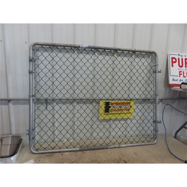 Pipe Framed Wire Gate 48" x 60"