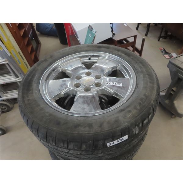 4 Goodyear Tires + Rims P 275 / 55 R 20