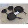 Image 1 : 4 Cast Frying Pans