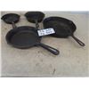 Image 3 : 4 Cast Frying Pans