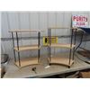 Image 1 : 2 Open Shelves 28" x 24" x 9.5"
