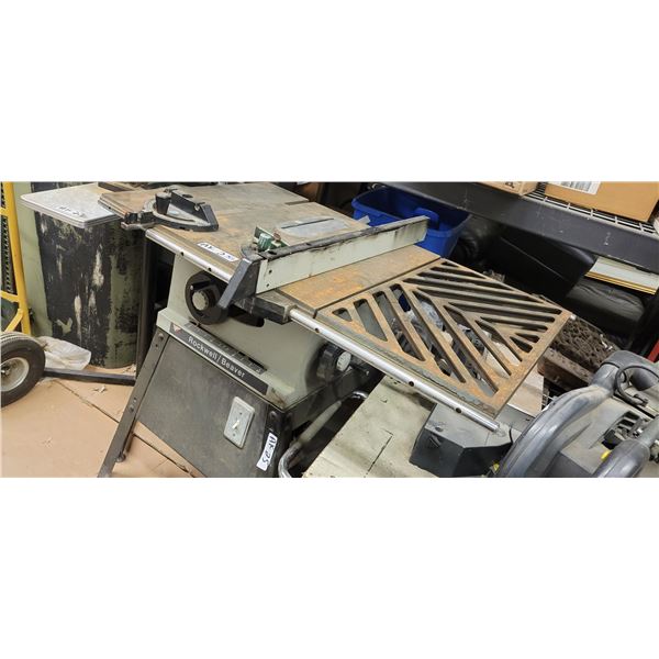 8" Rockwell/Beaver Table Saw