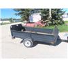 Image 1 : Snowbear 5' x 8' Utility Trailer with Tilt Deck Box & Bumper Hitch