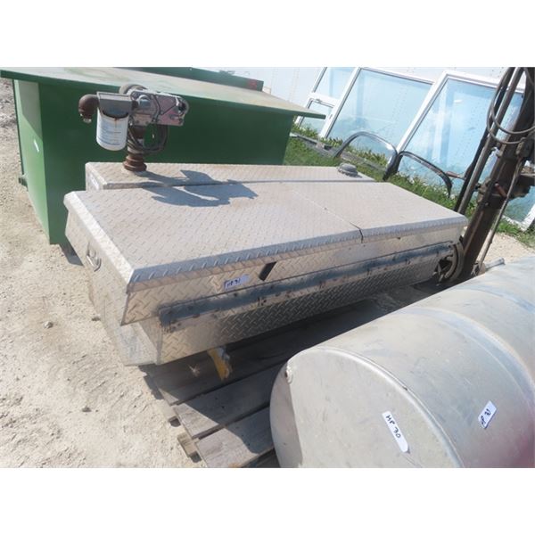 Truck Box Fuel Slip Tank/Tool Box with 12 V Pump