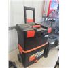 Image 2 : 3 Tool Boxes; 1 with Dolly Wheels & Handle