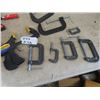 Image 2 : 14 Clamps ; C-Clamps + Quick Clamps