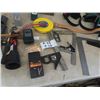 Image 4 : Carpentry Tools; Wrecking Bars, Levels, Squares, Tape Measure, Nail Puller, Tool Pouch plus more
