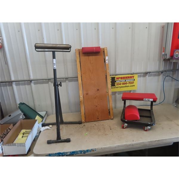 Creeper, Shop Stool & Roller Stand