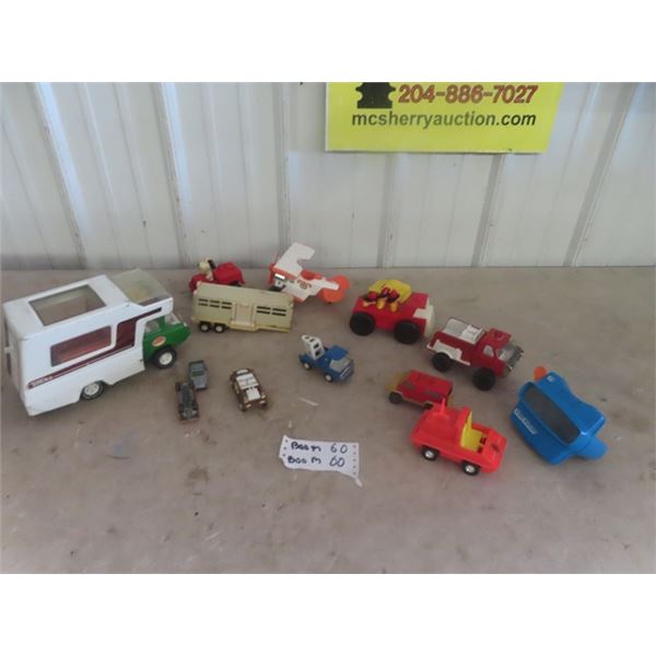 Toys; Tonka, Tootsie plus more