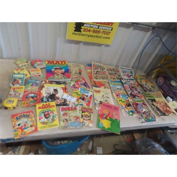 Little Big Books, Mad Magazines, Comics