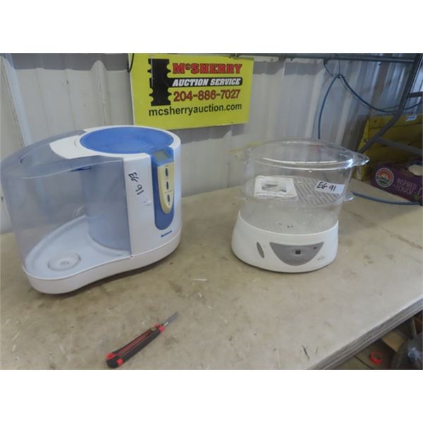 Food Steamer, Holmes Humidifier